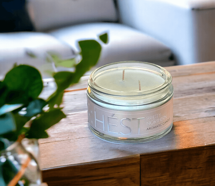 Hést duftlys, Pretty Northern Aromatic candle 150 g