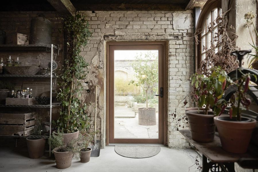 Merida teppe halvsirkel gr&aring;