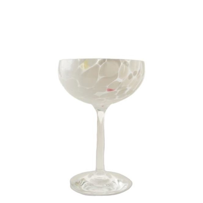 Hovedbilde Camilla Prytz Swirl champagne glass, hvit